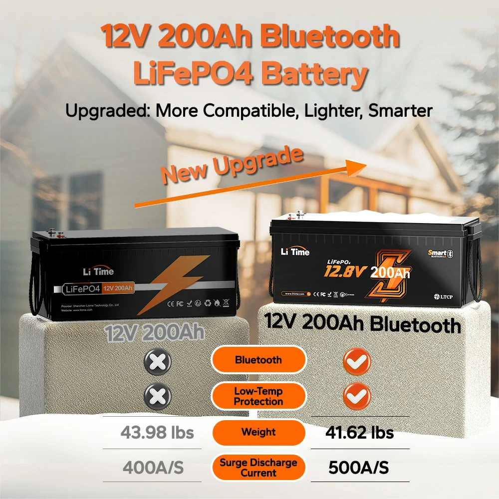 LiFePO4 12V 200Ah Smart - slika 9