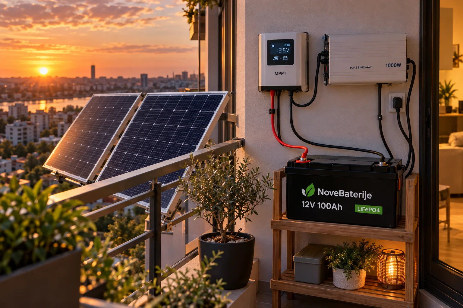 Solarna baterija za stan - šta je realno