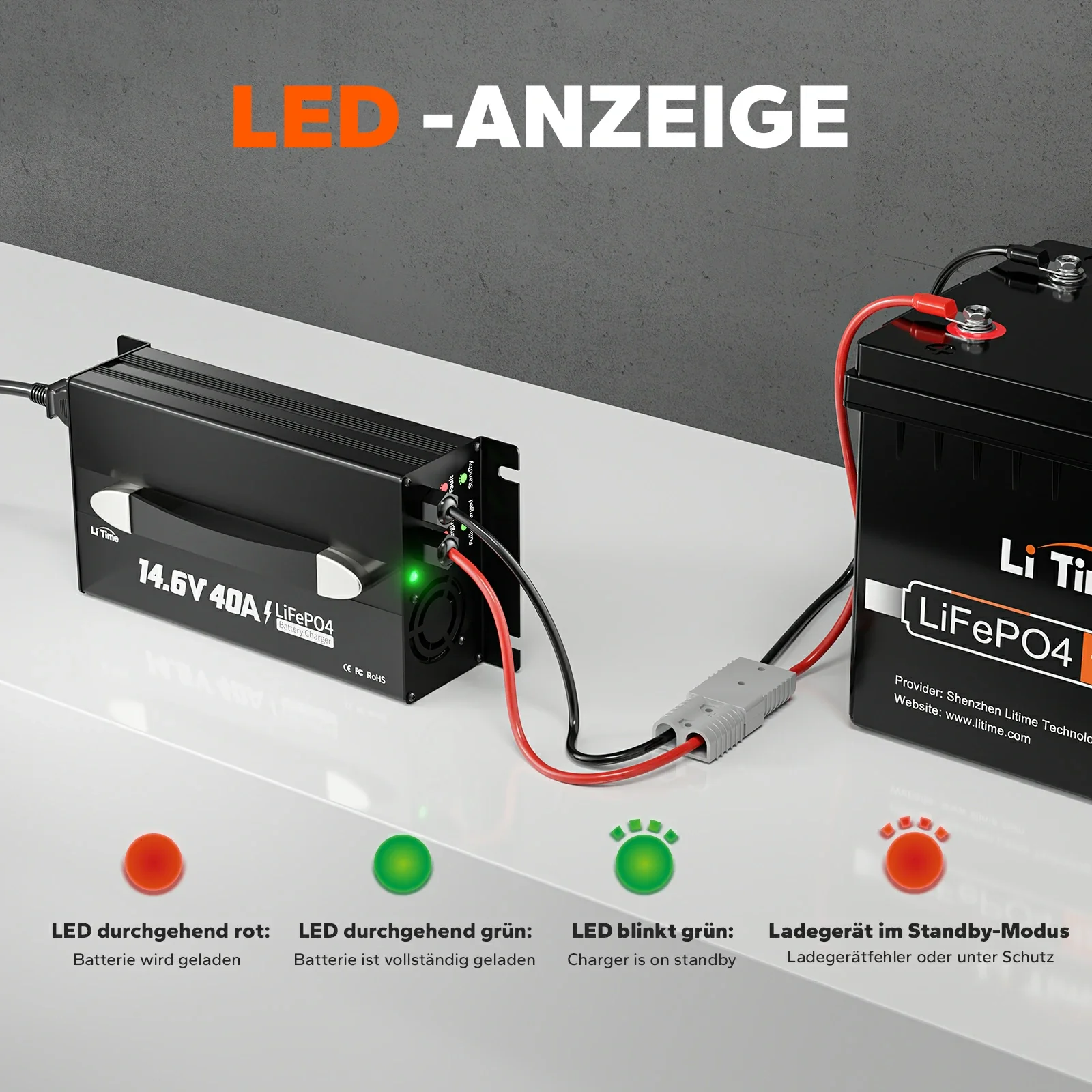 Punjač LiFePO4 12V 40A - slika 5