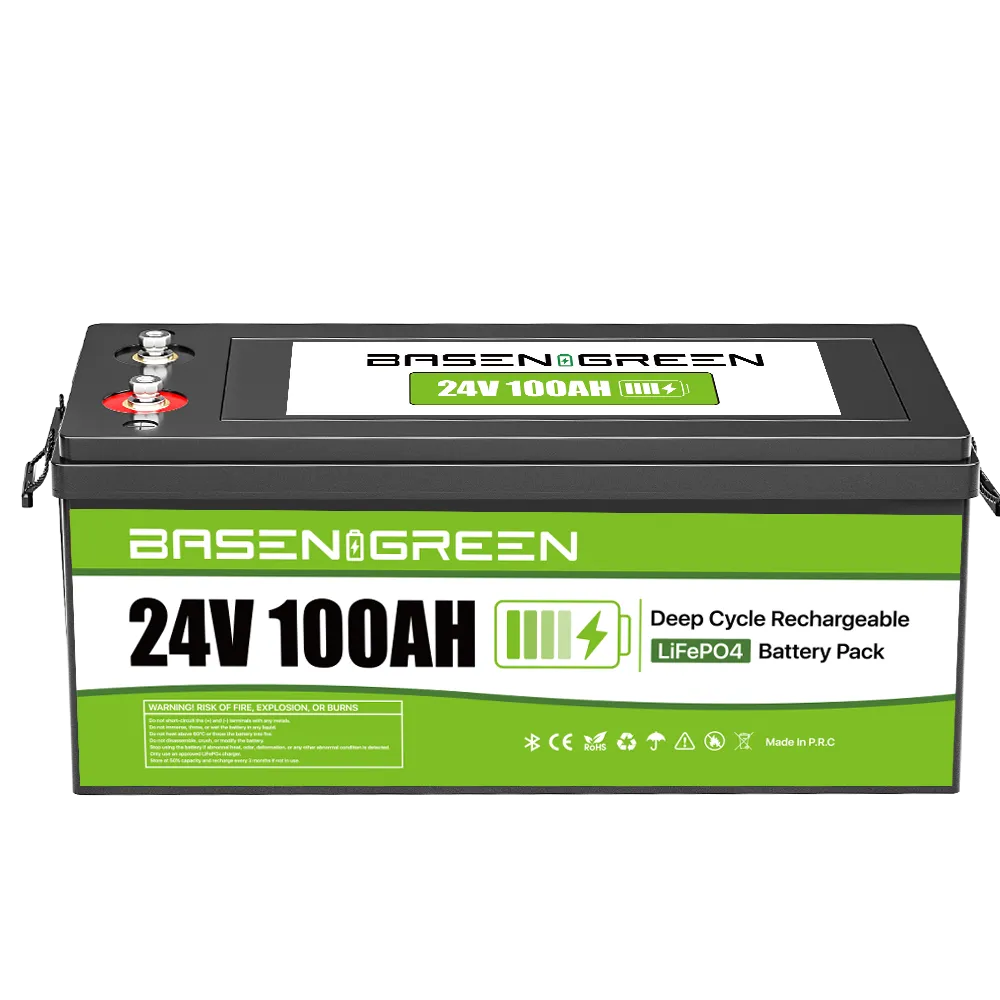 GreenBasen 24V 100Ah LiFePO4 Bluetooth - slika 5