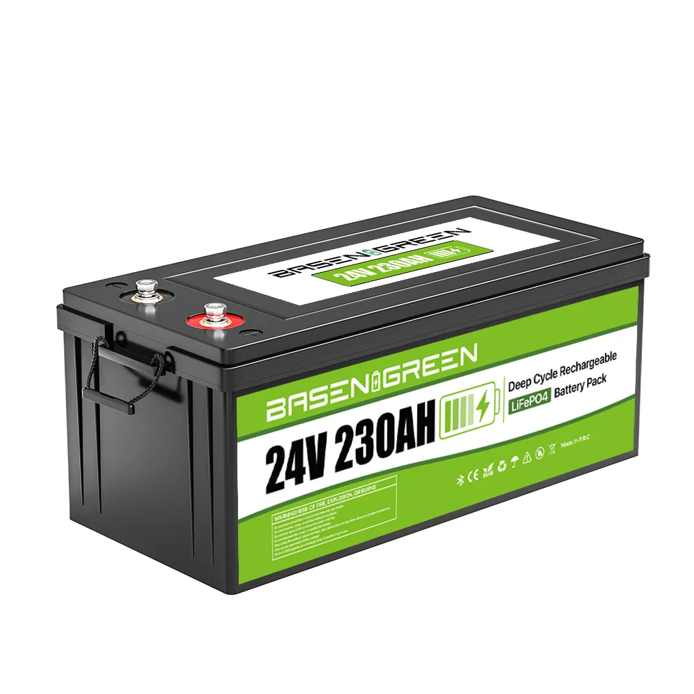 GreenBasen 24V 230Ah LiFePO₄ Bluetooth
