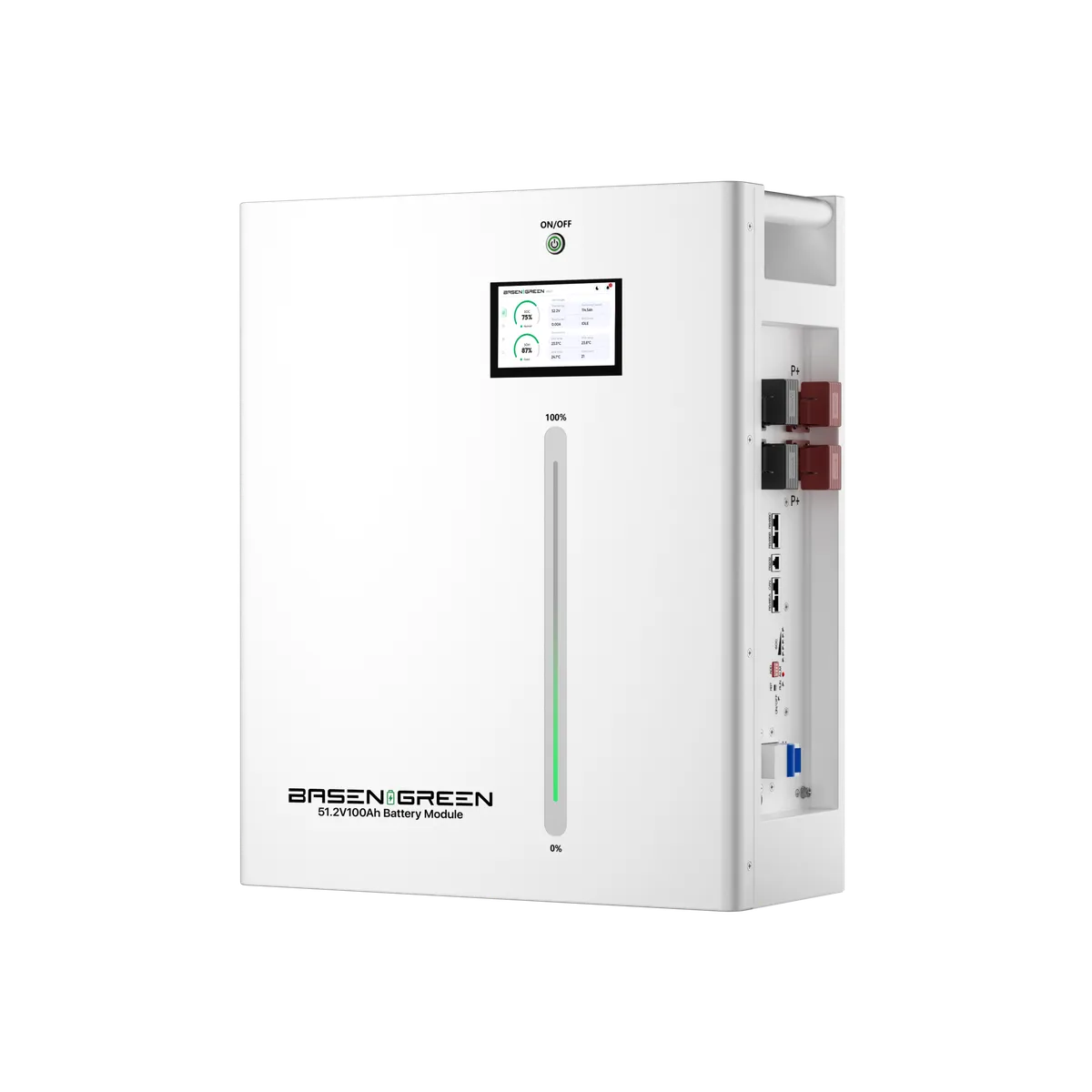 GreenBasen zidna 51,2V 100Ah 5 kWh