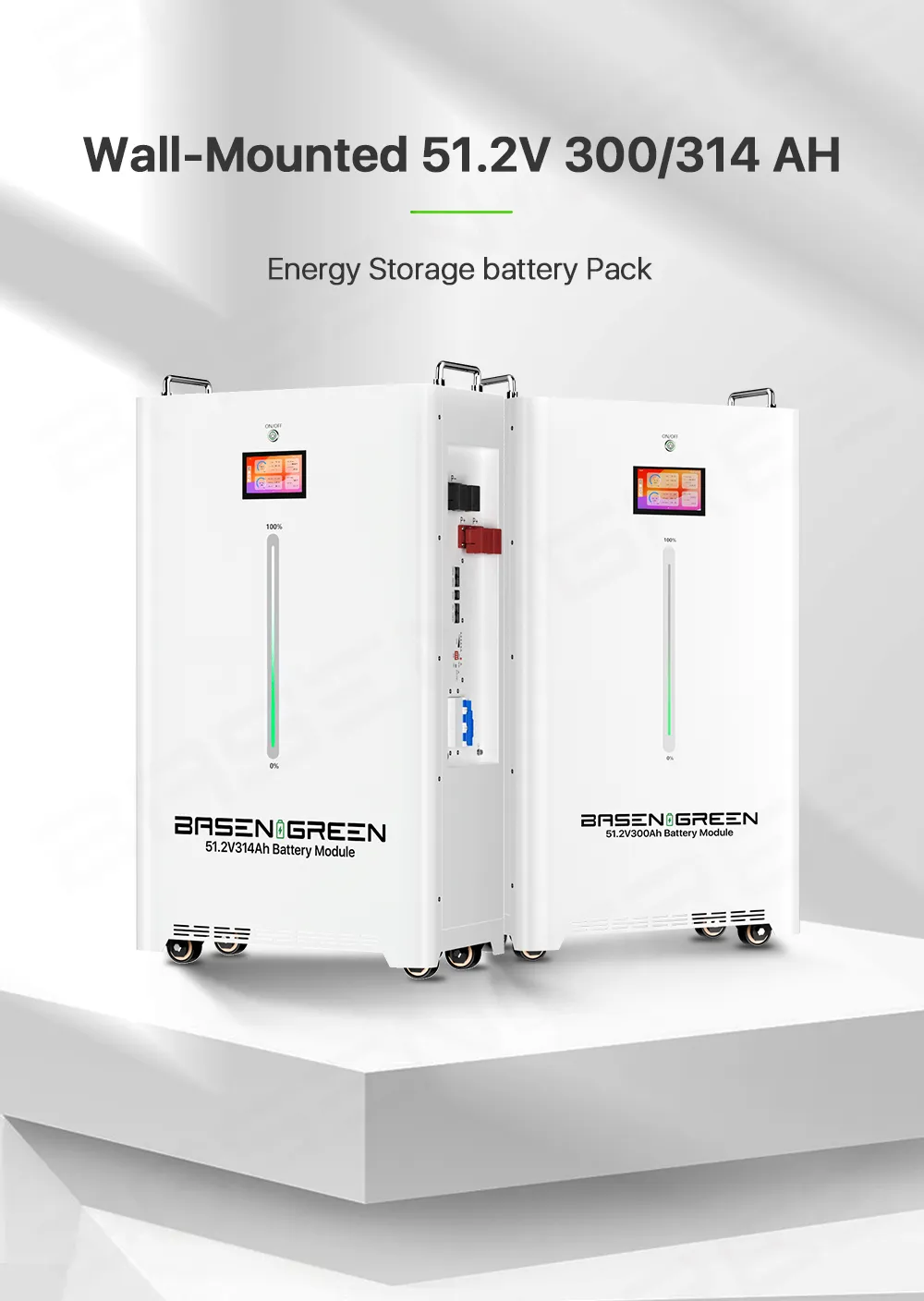 GreenBasen zidna 51,2V 314Ah 16 kWh - slika 7